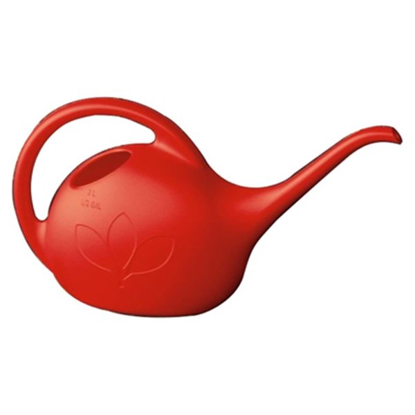 Grandoldgarden 30605 0.5 Gallon Watering Can; Red GR1628858